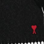 Écharpes, foulards et gants Écharpe Ami de Coeur Ami PARIS Noir Unisexe