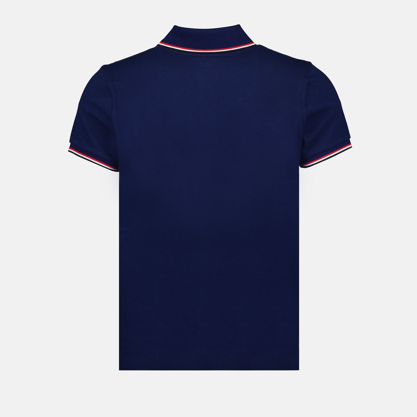 Polos Polo à logo et liseré Moncler Azul Homme