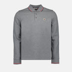 Polos Polo à manches longues Moncler Cinza Homme