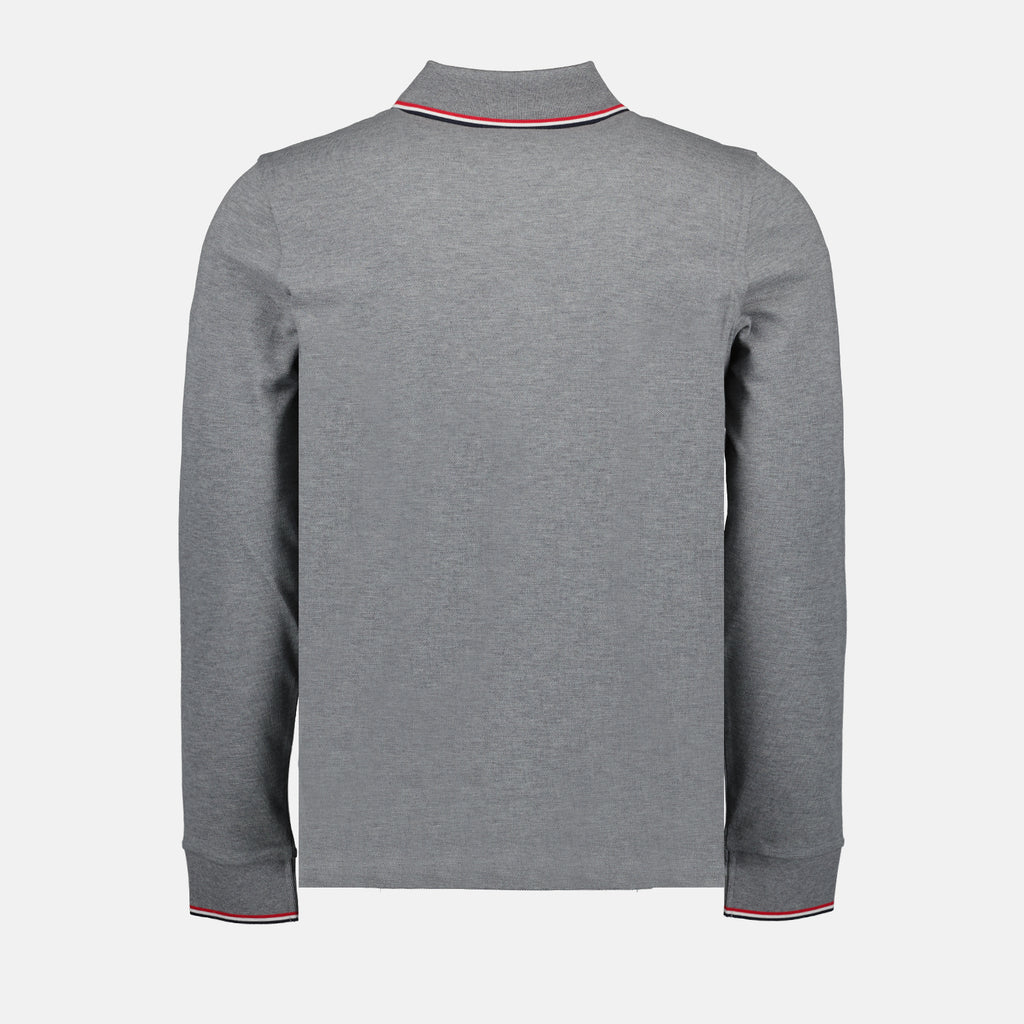 Polos Polo à manches longues Moncler Cinza Homme