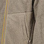Vestes Veste Jacques Sherpa réversible K-Way Bleu Homme