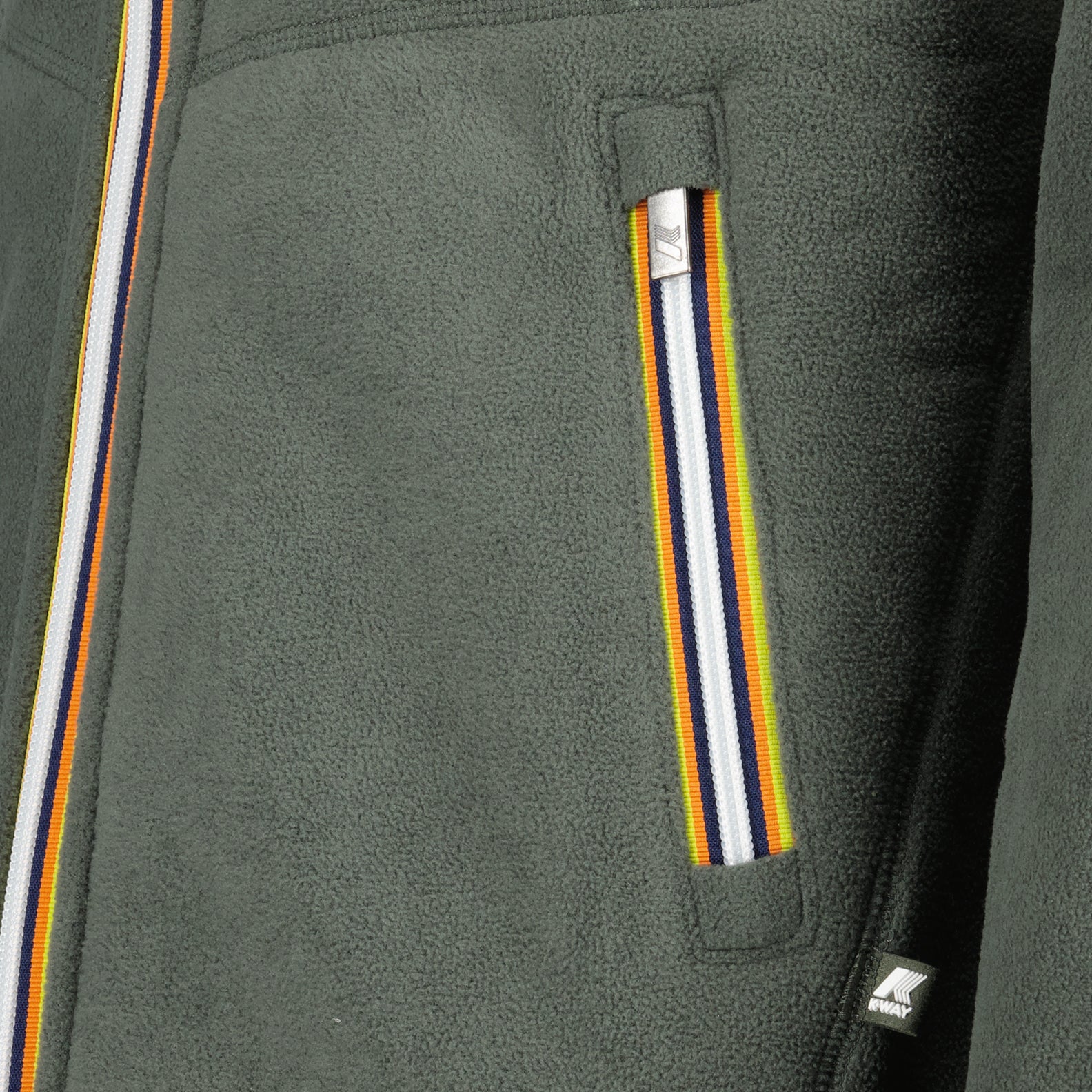 Jaquetas Veste Jacques Sherpa réversible K-Way Verde Homme