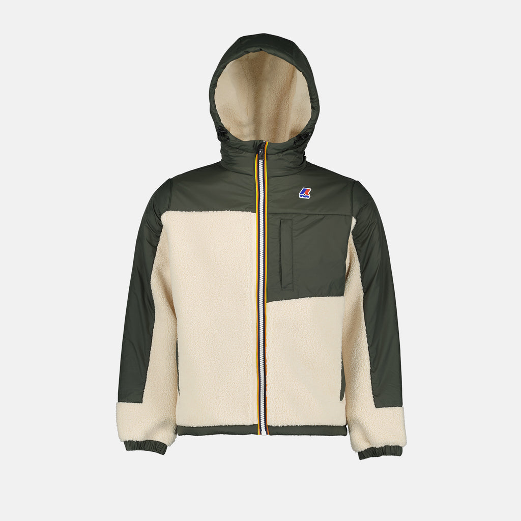 Cappotti Veste matelassée Le Vrai 3.0 K-Way Verde Unisex
