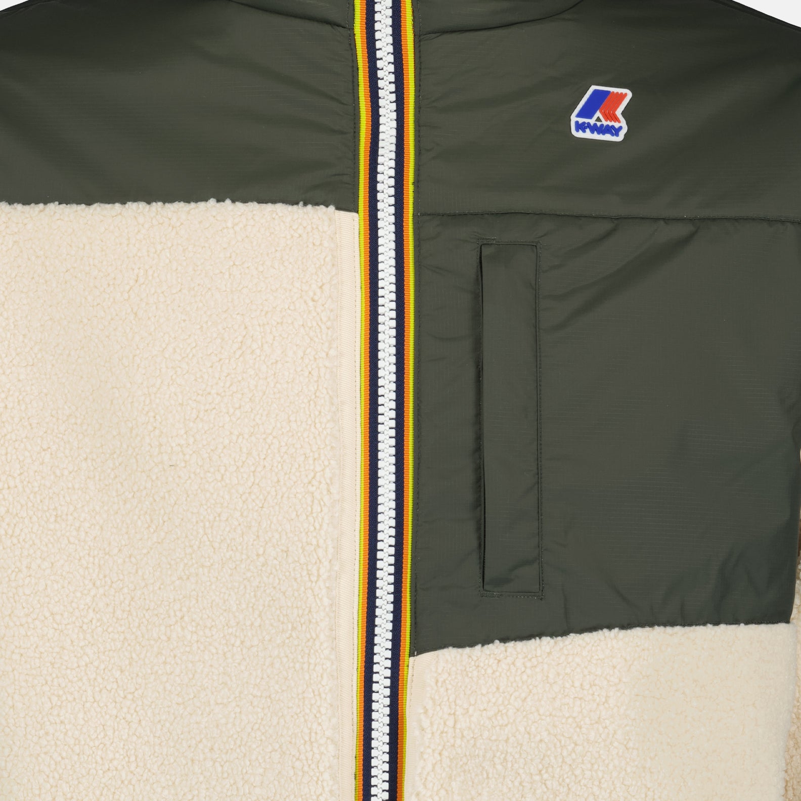 Cappotti Veste matelassée Le Vrai 3.0 K-Way Verde Unisex