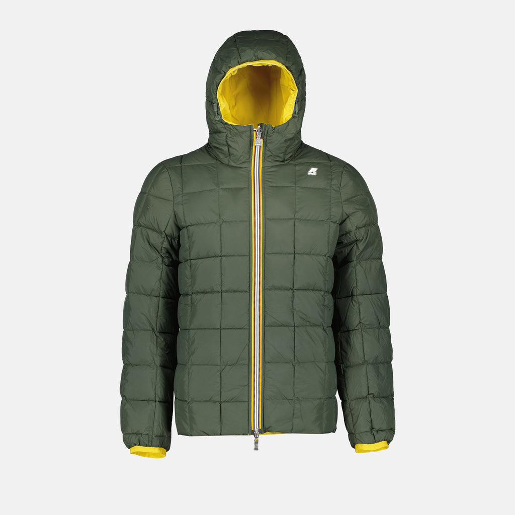 Vestes Veste réversible Jack K-Way Jaune Homme
