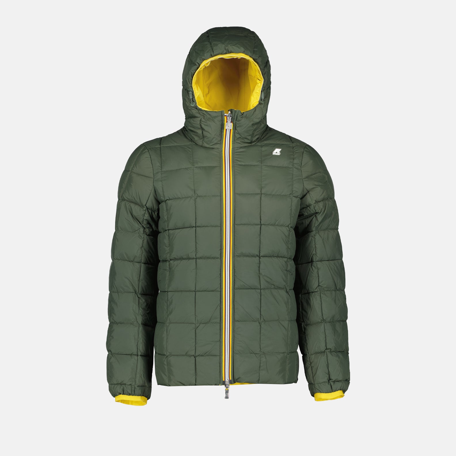 Vestes Veste réversible Jack K-Way Jaune Homme