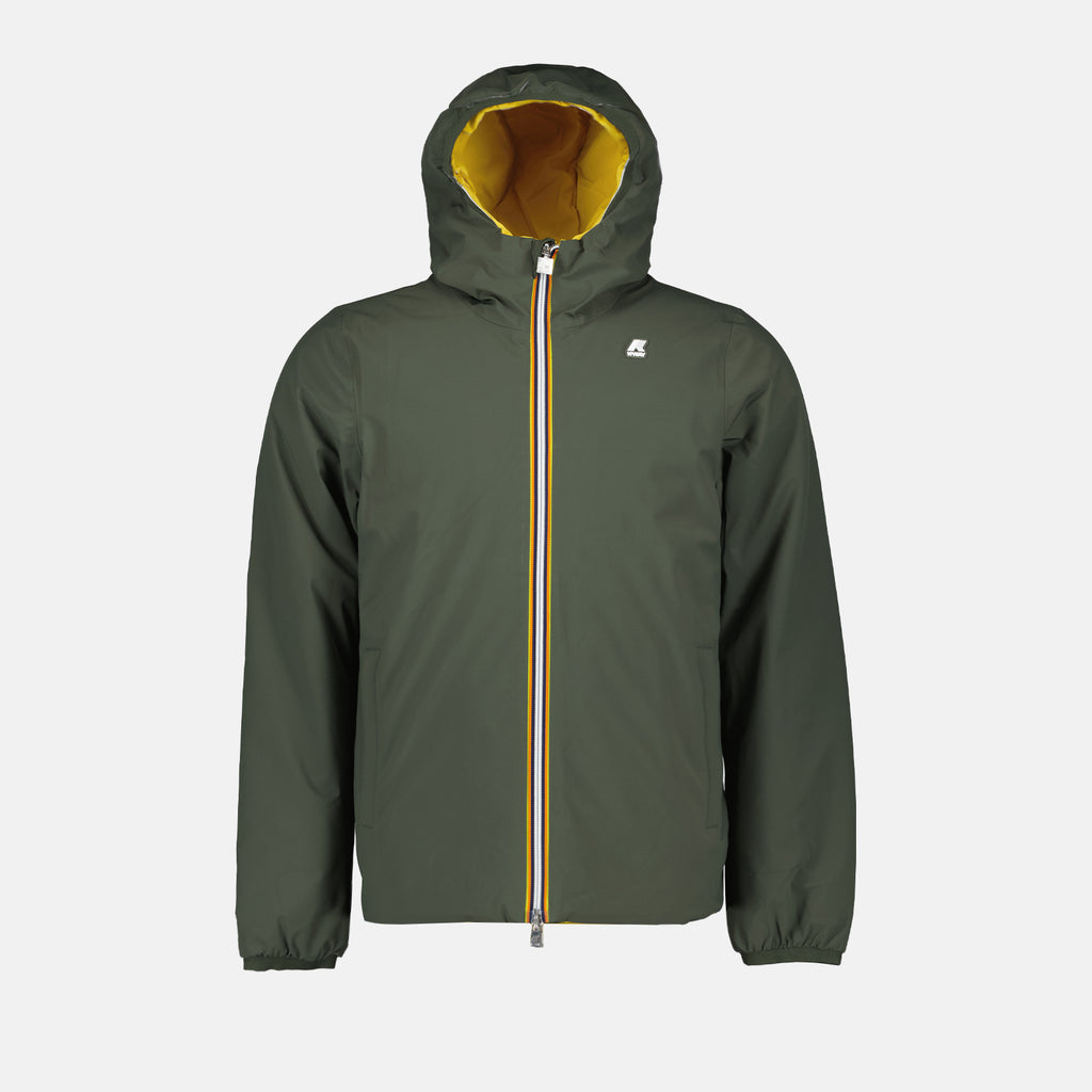 Vestes Veste réversible Jacques Warm K-Way Vert Homme