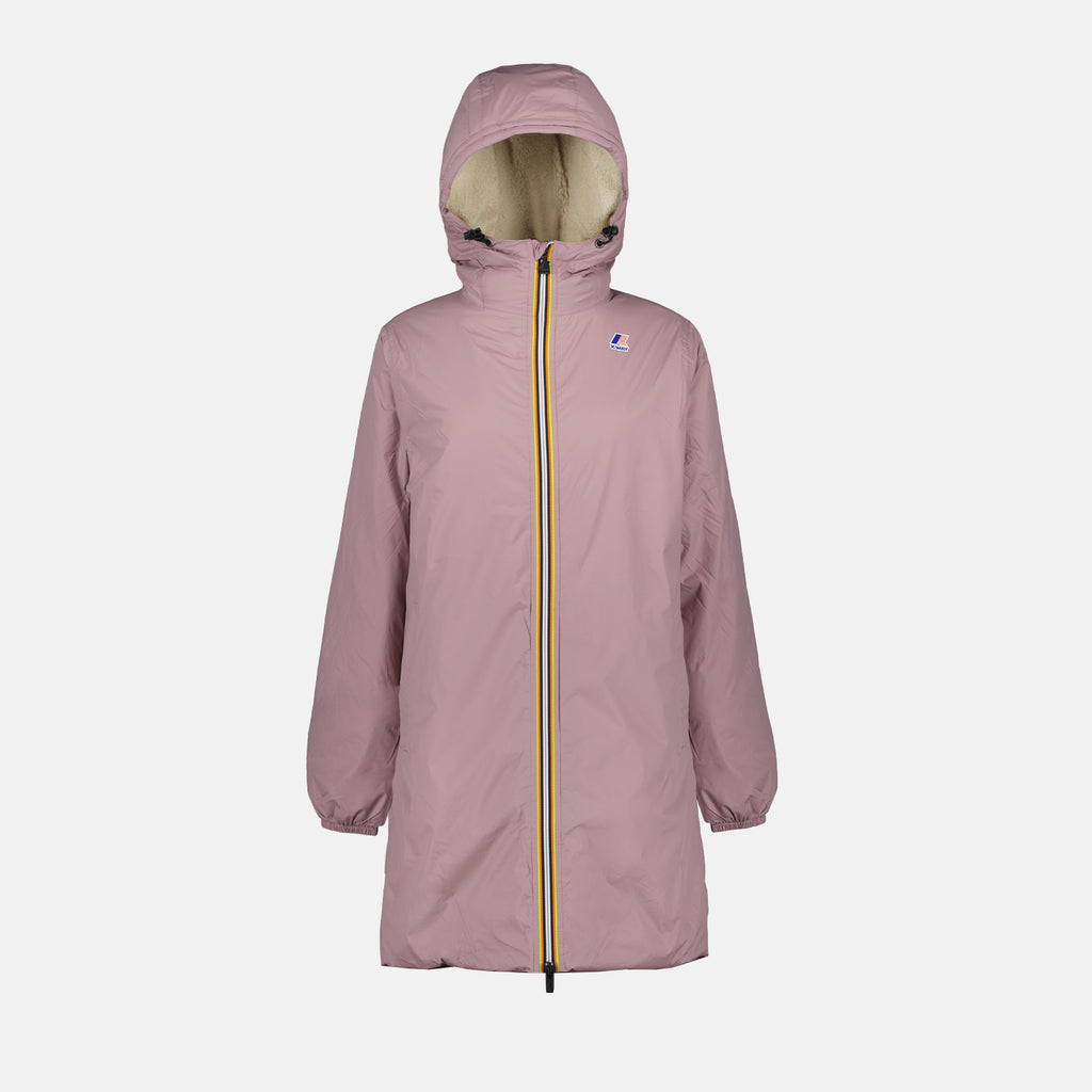 Abrigos Parka Le Vrai Eiffel 3.0 K-Way Púrpura Unisexo