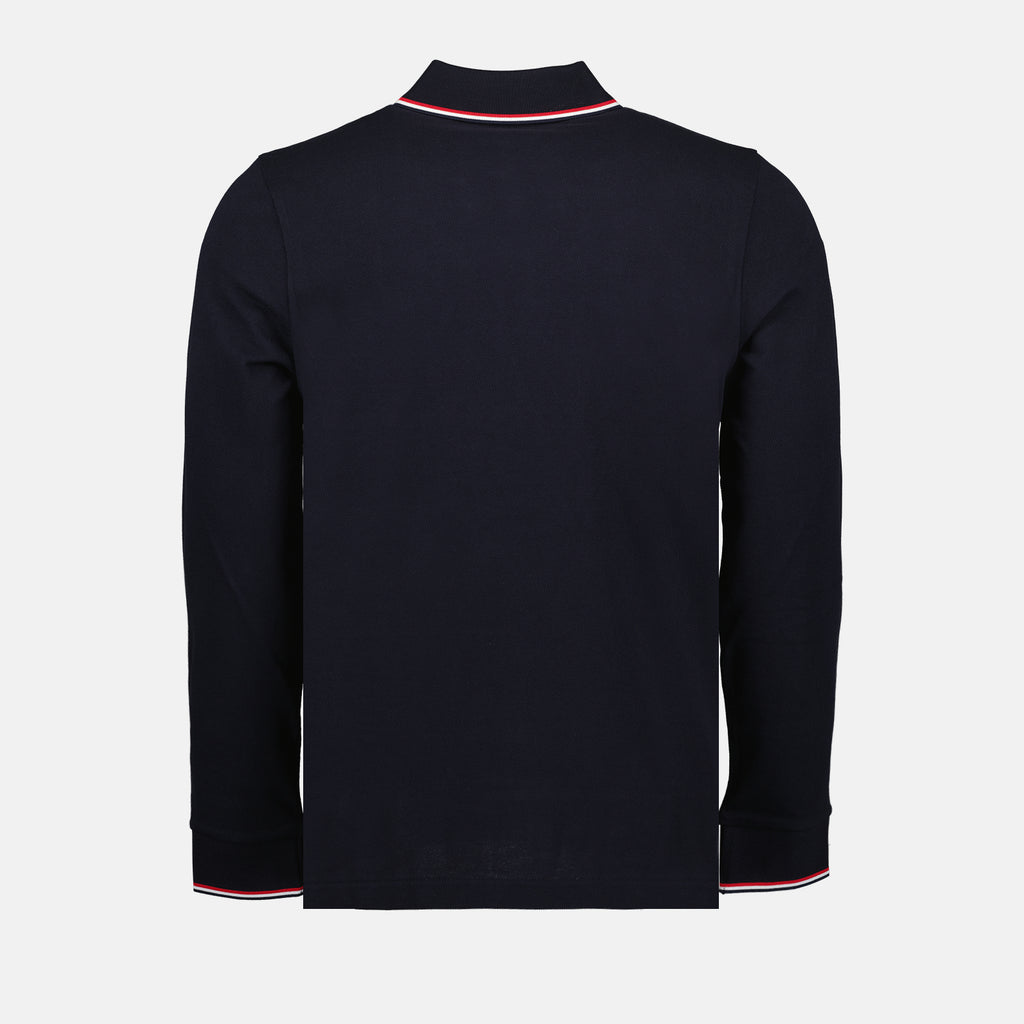 Polos Polo à manches longues Moncler Azul Homme