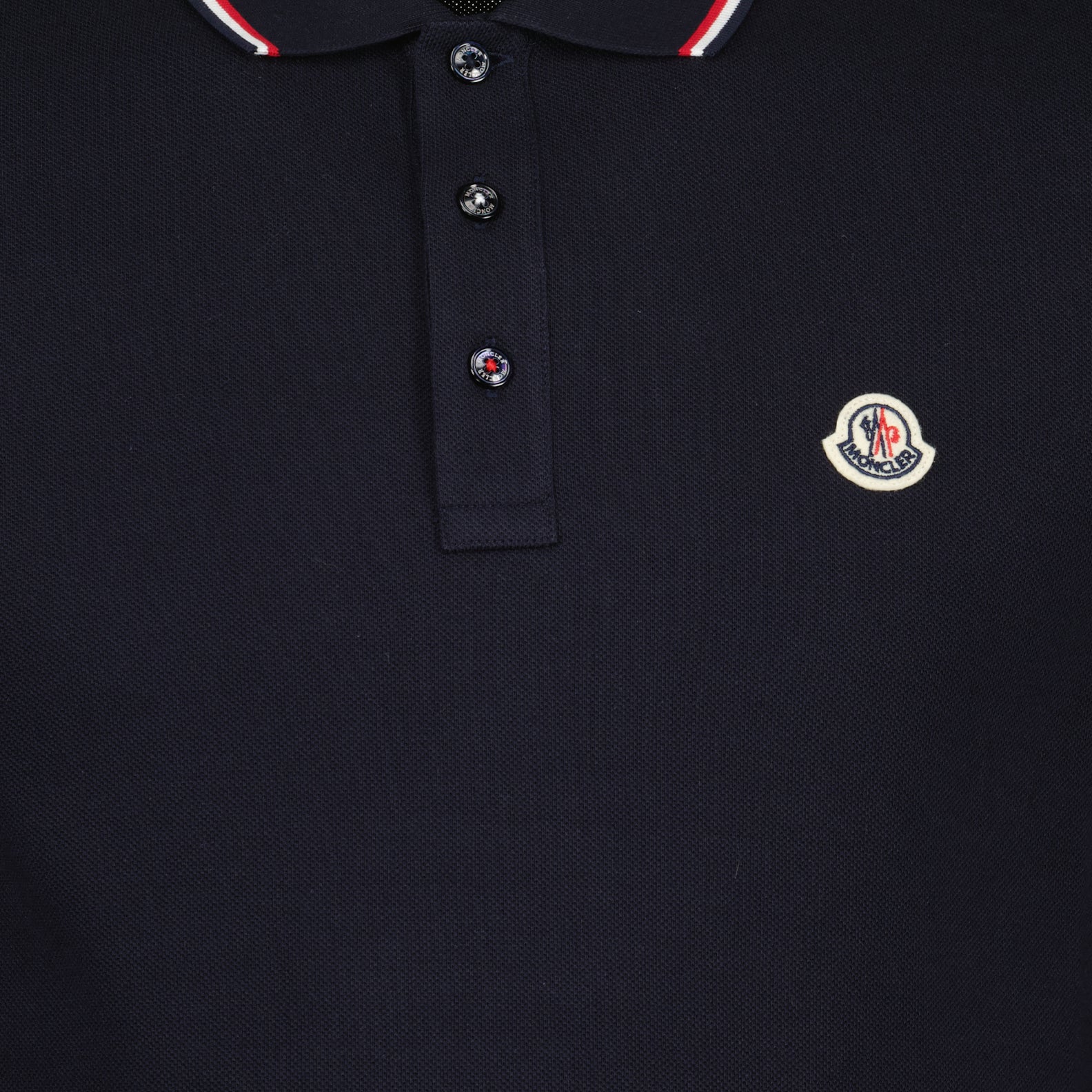 Polos Polo à manches longues Moncler Azul Homme