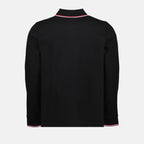 Polos Polo à manches longues Moncler Negro Homme