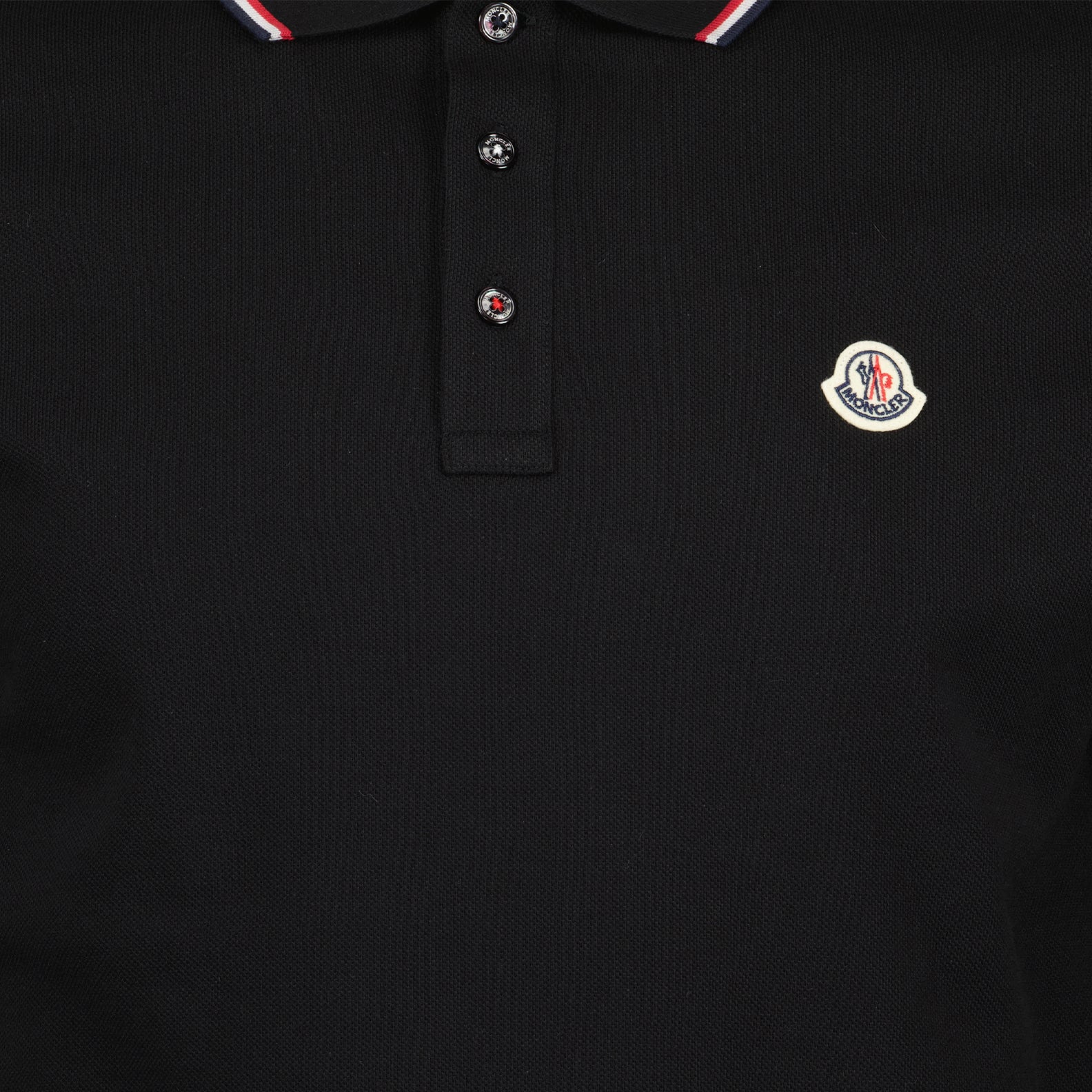 Polos Polo à manches longues Moncler Negro Homme