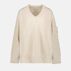 Maglieria Pull côtelé Moncler Beige Femme