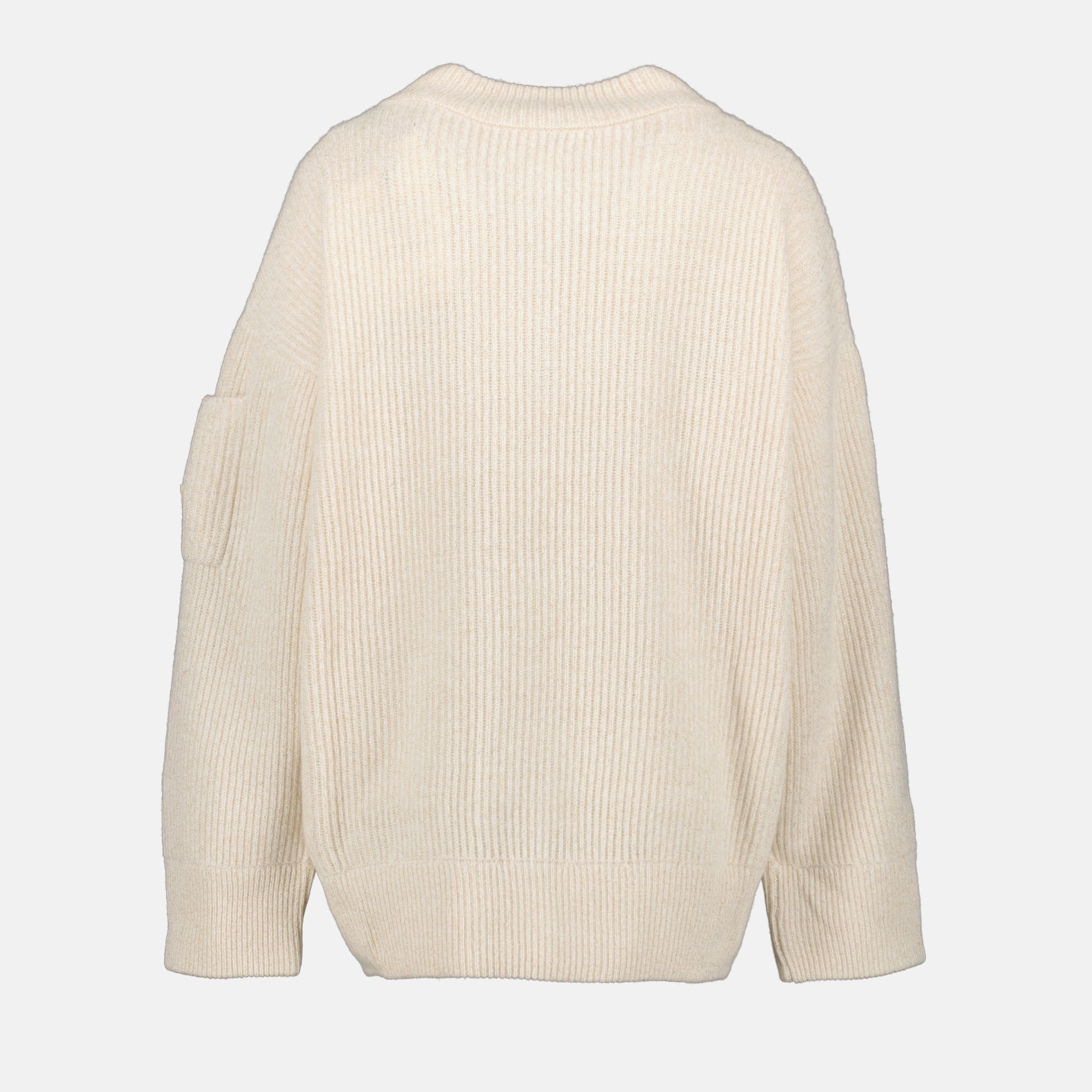 Maglieria Pull côtelé Moncler Beige Femme