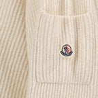 Maglieria Pull côtelé Moncler Beige Femme