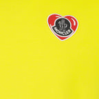 T-Shirts T-shirt à logo coeur Moncler Gelb Homme