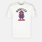 T-shirts T-shirt MonDuck Moncler Blanc Homme