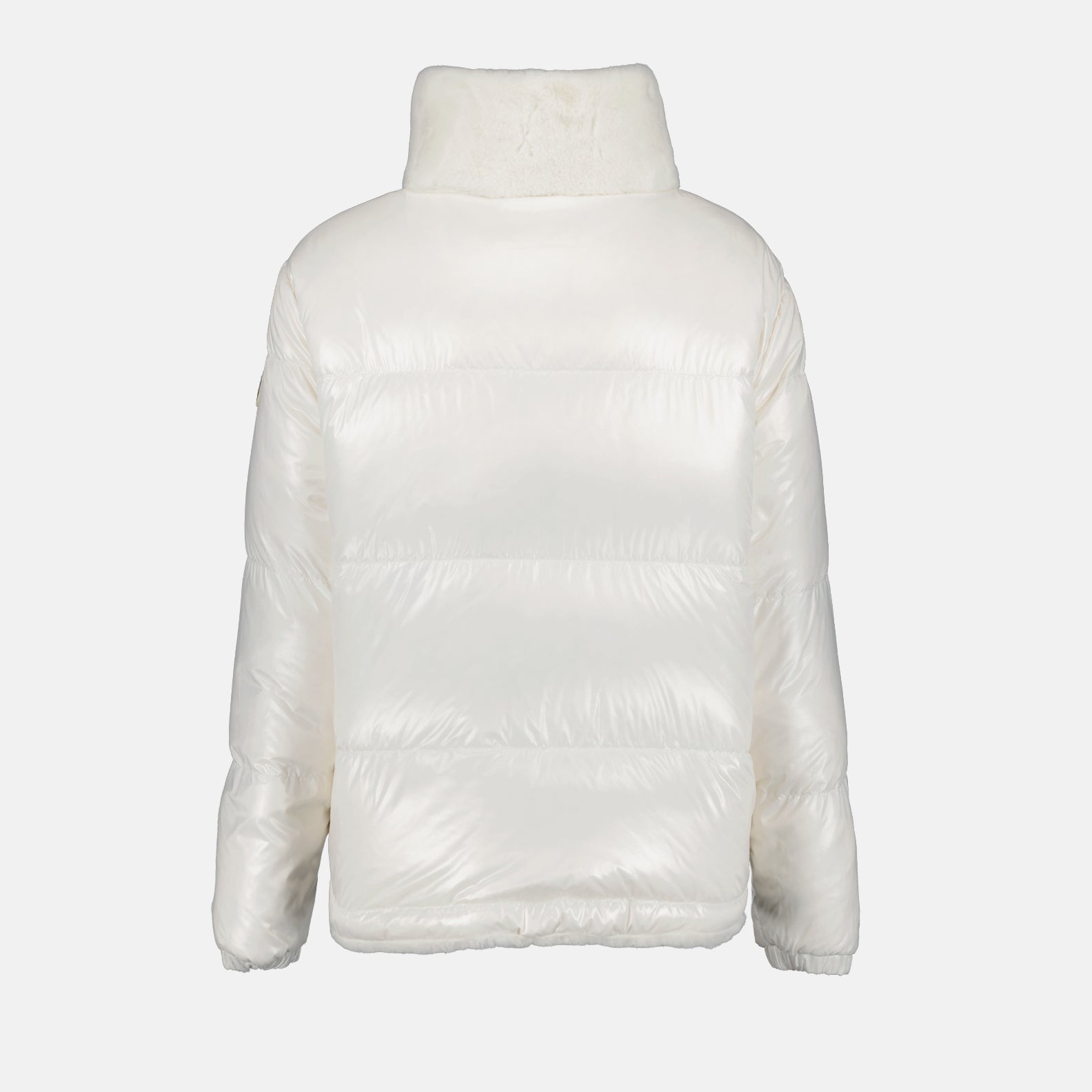 Manteaux Doudoune Pluvier Moncler Blanc Femme