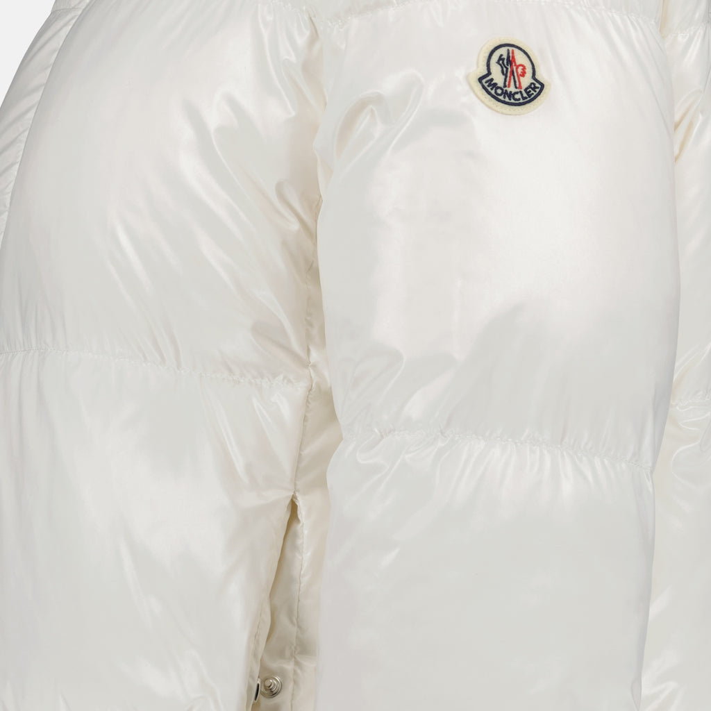 Manteaux Doudoune Pluvier Moncler Blanc Femme