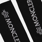 アンダーウェア・ホームウェア ロゴソックス Moncler 黒 ユニセックス