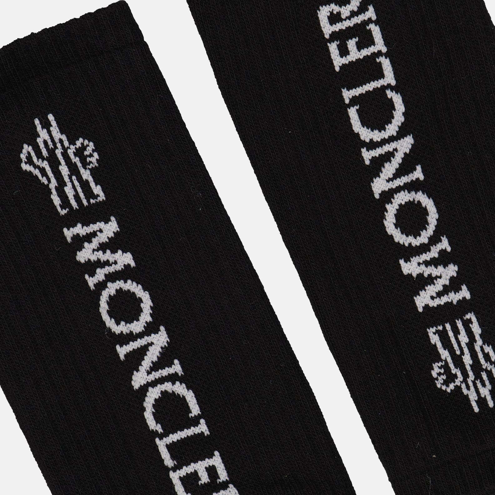 Roupa íntima e homewear Chaussettes à logo Moncler Preto Unissex