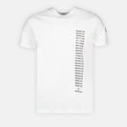 T-shirt T-shirt à logo Moncler Bianco Homme