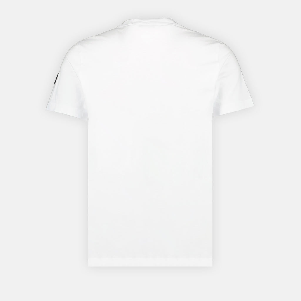 T-shirt T-shirt à logo Moncler Bianco Homme
