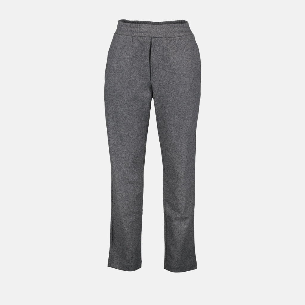 Hosen Pantalon jogging en laine Moncler Grau Homme