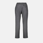 Hosen Pantalon jogging en laine Moncler Grau Homme