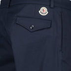 Pants Chino Pants Moncler Blue Man