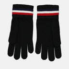 Écharpes, foulards et gants Gants à logo Moncler Noir Homme