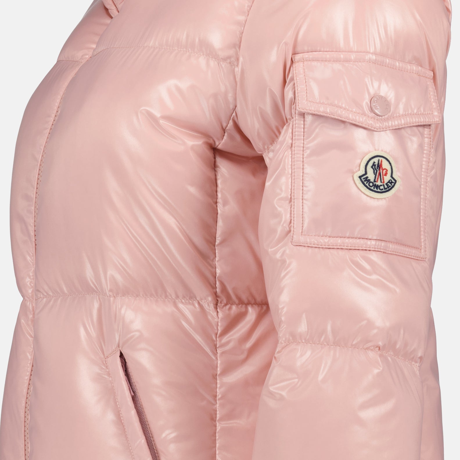 Manteaux Doudoune Vistule Moncler Rose Femme