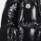 Manteaux Doudoune Huppelong Moncler Noir Femme