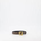 Cintos Ceinture FF Fendi Marrom Femme