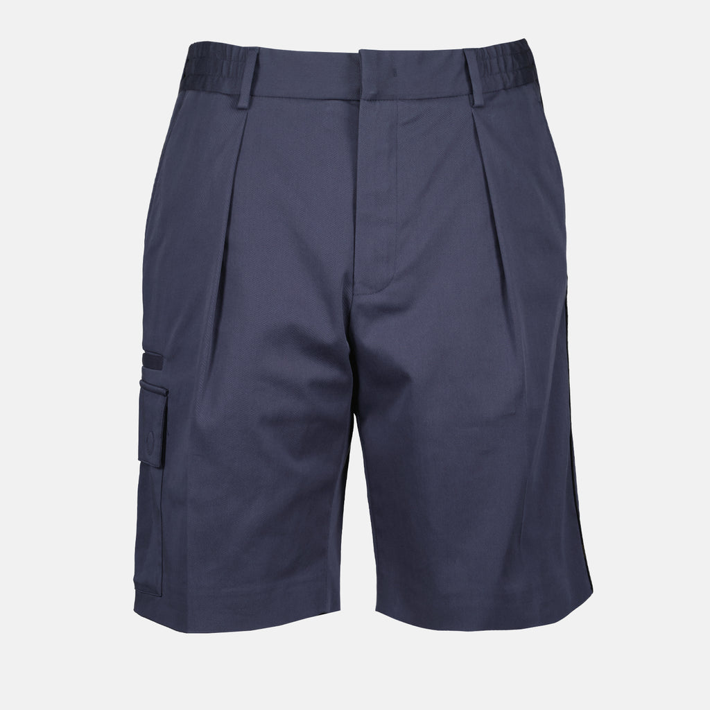 Shorts Short de golf Fendi Blu Homme