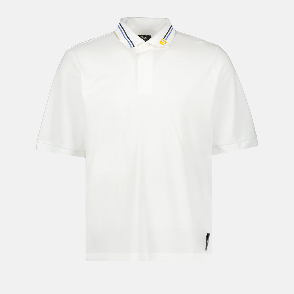 Polos Polo de golf Fendi Blanco Homme