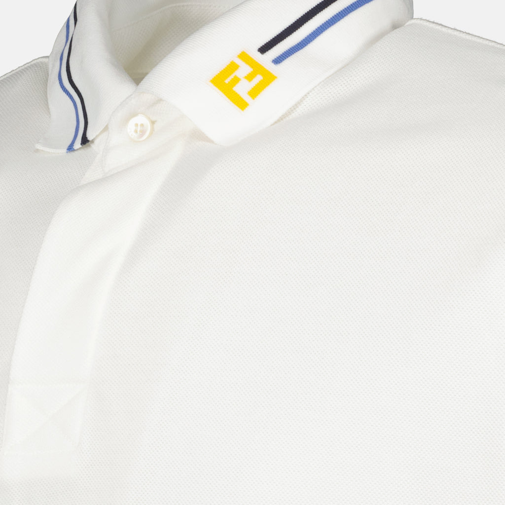 Polos Polo de golf Fendi Blanco Homme