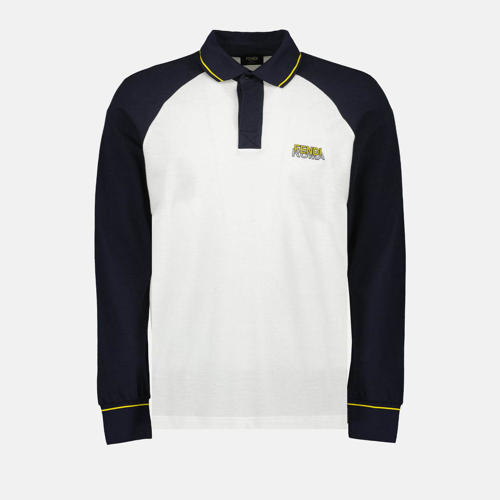Polo Polo de golf Fendi Blu Homme