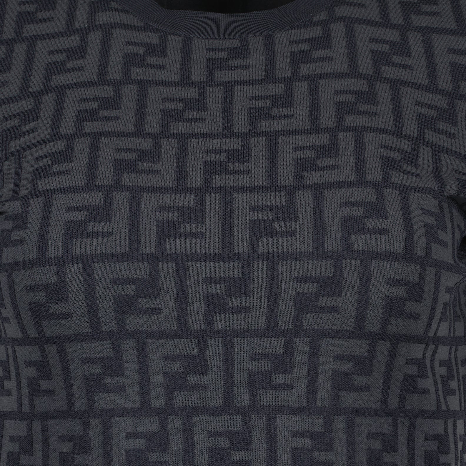 Camisetas T-shirt FF Fendi Gris Femme