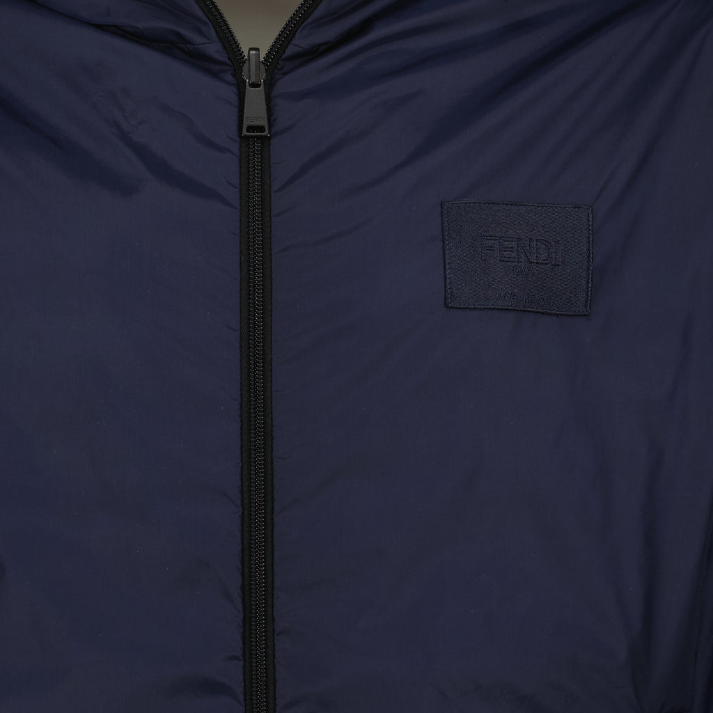 Jacken Veste coupe-vent réversible Fendi Blau Homme