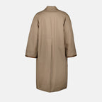 Abrigos Parka Reversible Fendi Beige Homme