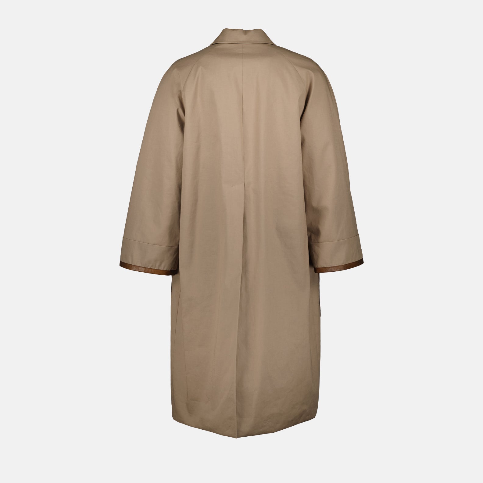 Coats Reversible Parka Fendi Beige Man