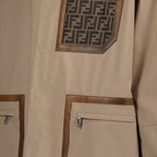 Abrigos Parka Reversible Fendi Beige Homme