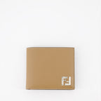 Small leather goods FF Squared Wallet Fendi Brown Man