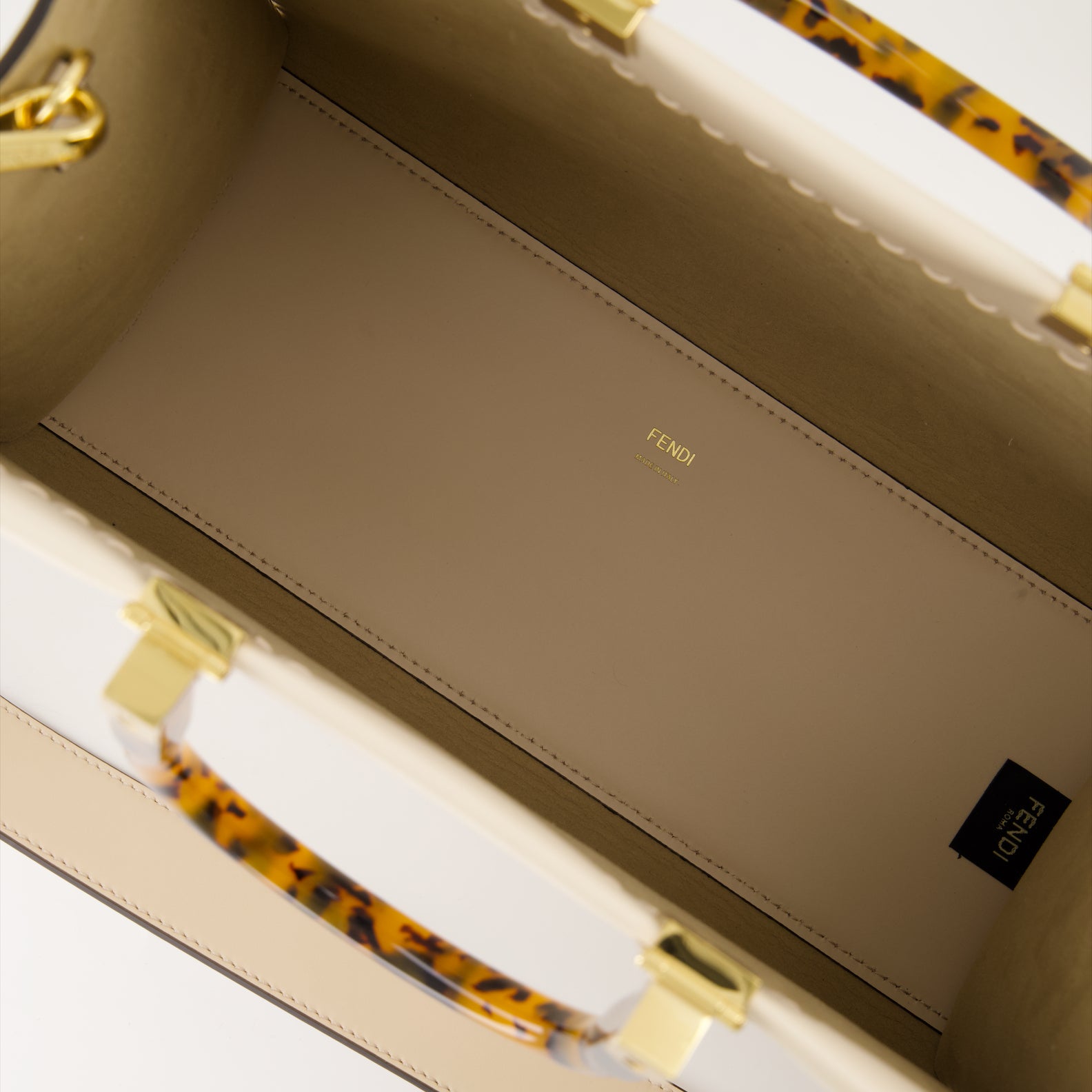 Bolsas tote Sac cabas Sunshine Fendi Branco Femme