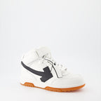 Sneaker Baskets Out Of Office montantes Off-White Blanco Homme