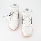 Sneaker Baskets Out Of Office montantes Off-White Blanco Homme