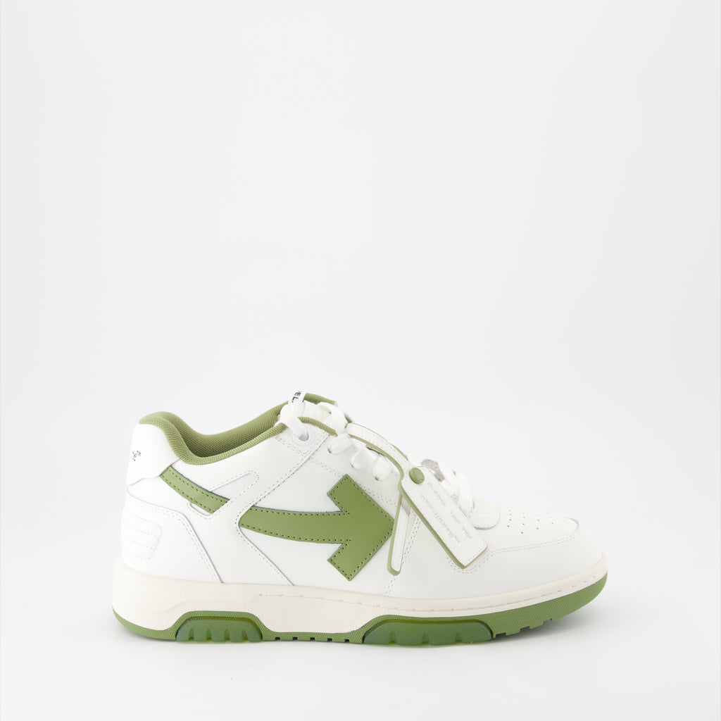 Sneaker Baskets Out Of Office Off-White Verde Homme