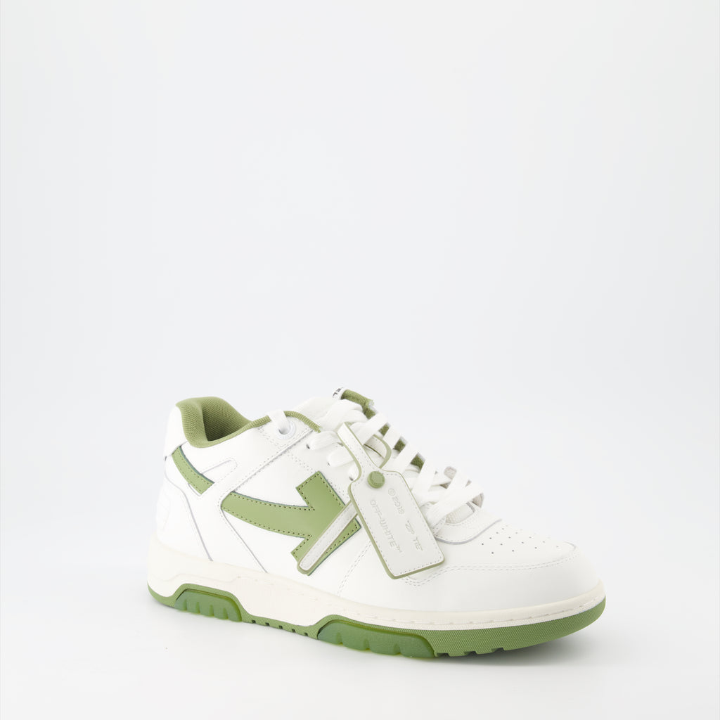 Sneaker Baskets Out Of Office Off-White Verde Homme