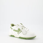 Sneaker Baskets Out Of Office Off-White Verde Homme